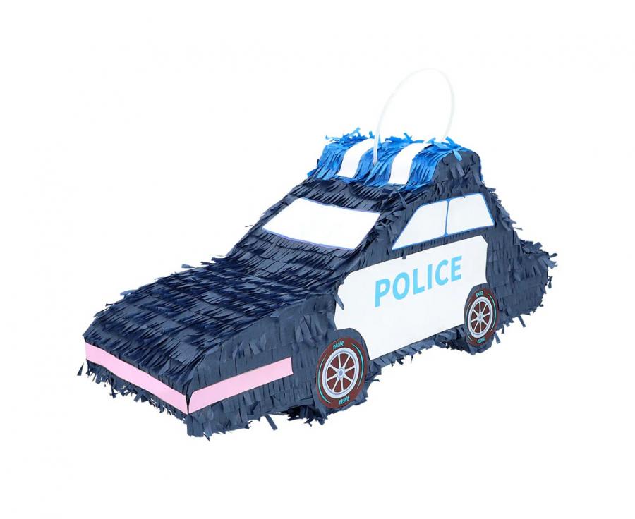 Pinata Polizeiauto (56 x 23 x 18 cm)