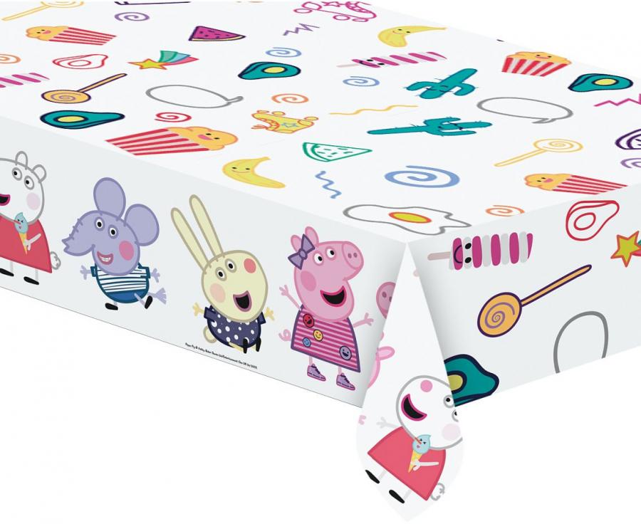 Kunststoff Tischtuch Peppa Pig, 120x180 cm