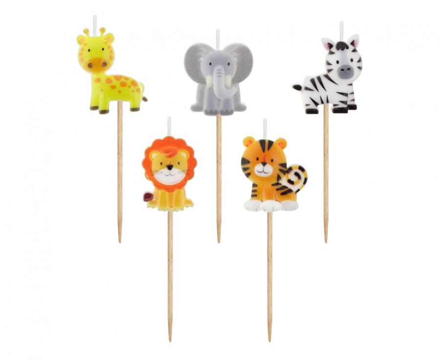 Pick Kerzen Animals, 5 Stk.