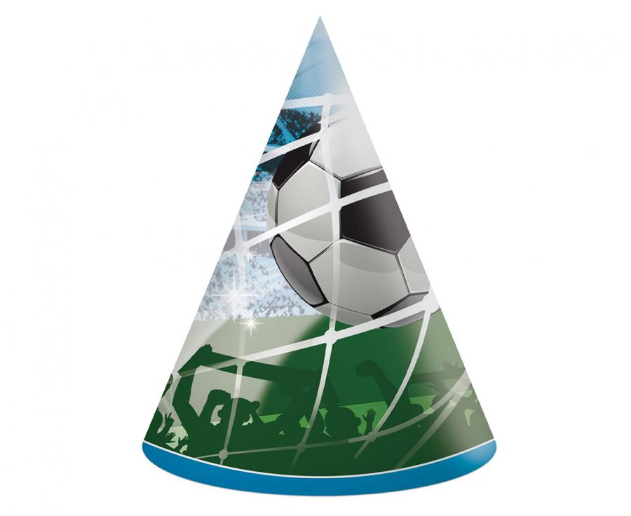 Paper hats Soccer Fans 6 Stk.