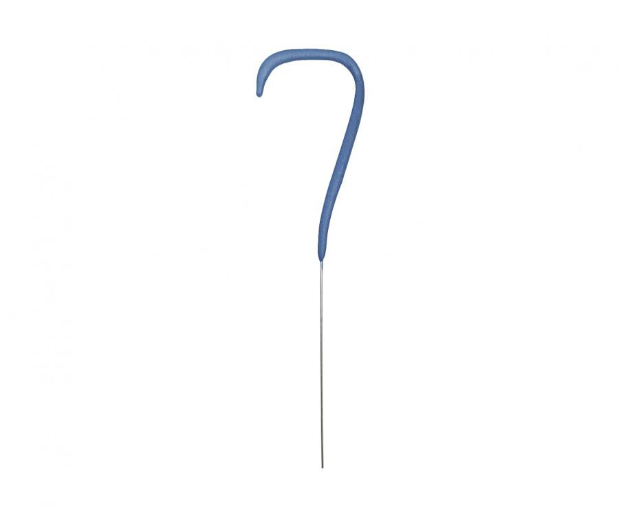 Wunderkerzen, number 7, Blau